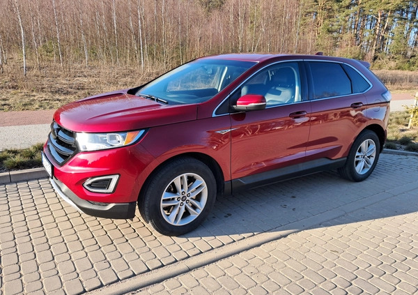 Ford EDGE cena 70999 przebieg: 152000, rok produkcji 2017 z Gołdap małe 191